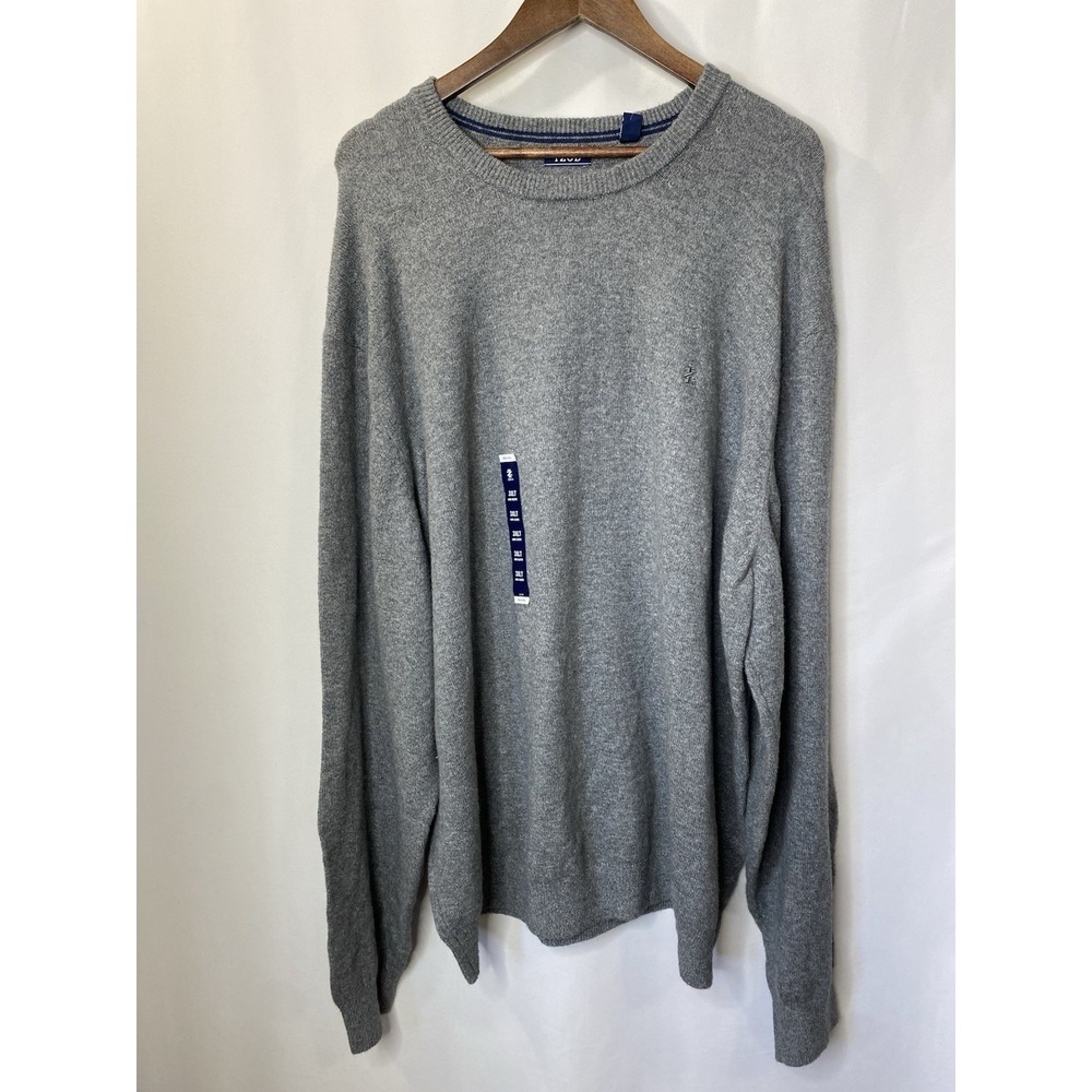 Izod Men's Sweater Size 3XLT Super Soft Warm Career Wear Fall Preppy Heritage